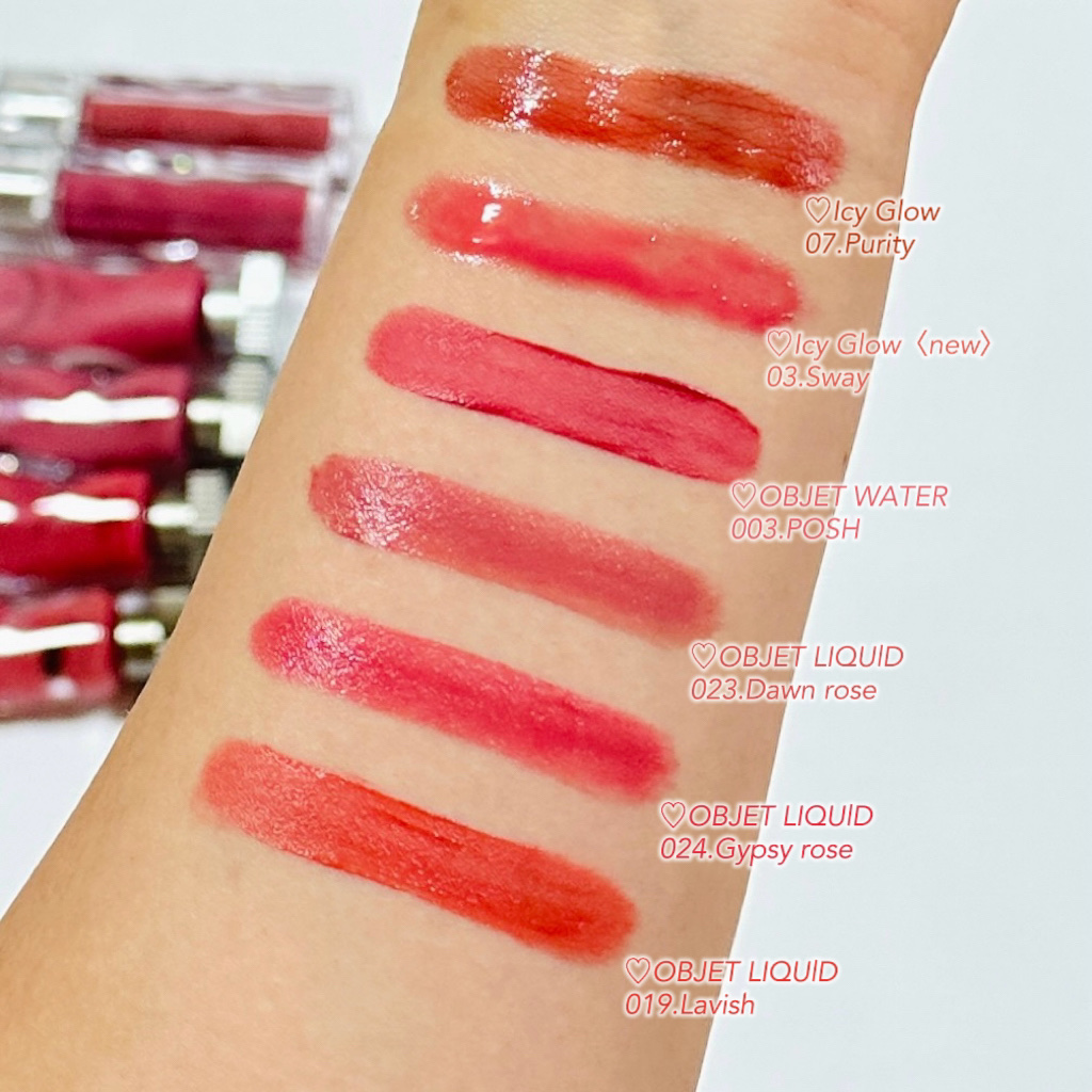 オブジェリキッド 019 Lavish/MUZIGAE MANSION/口紅を使ったクチコミ（3枚目）