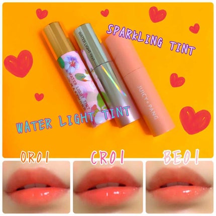 アピュー ウォーターライト ティント/A’pieu/リップティントを使ったクチコミ(1枚目)