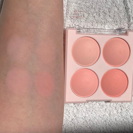 ブレンディングムードチーク/dasique/パウダーチークを使ったクチコミ(4枚目)