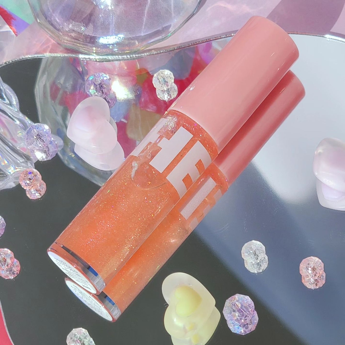 フラッフィリップティント/BLESSED MOON/リップティントを使ったクチコミ(2枚目)