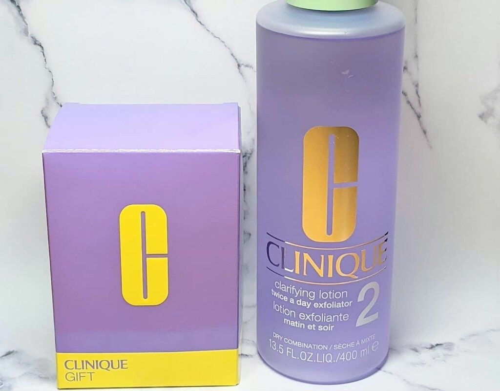 クラリファイング ローション 2/CLINIQUE/拭き取り化粧水を使ったクチコミ(1枚目)