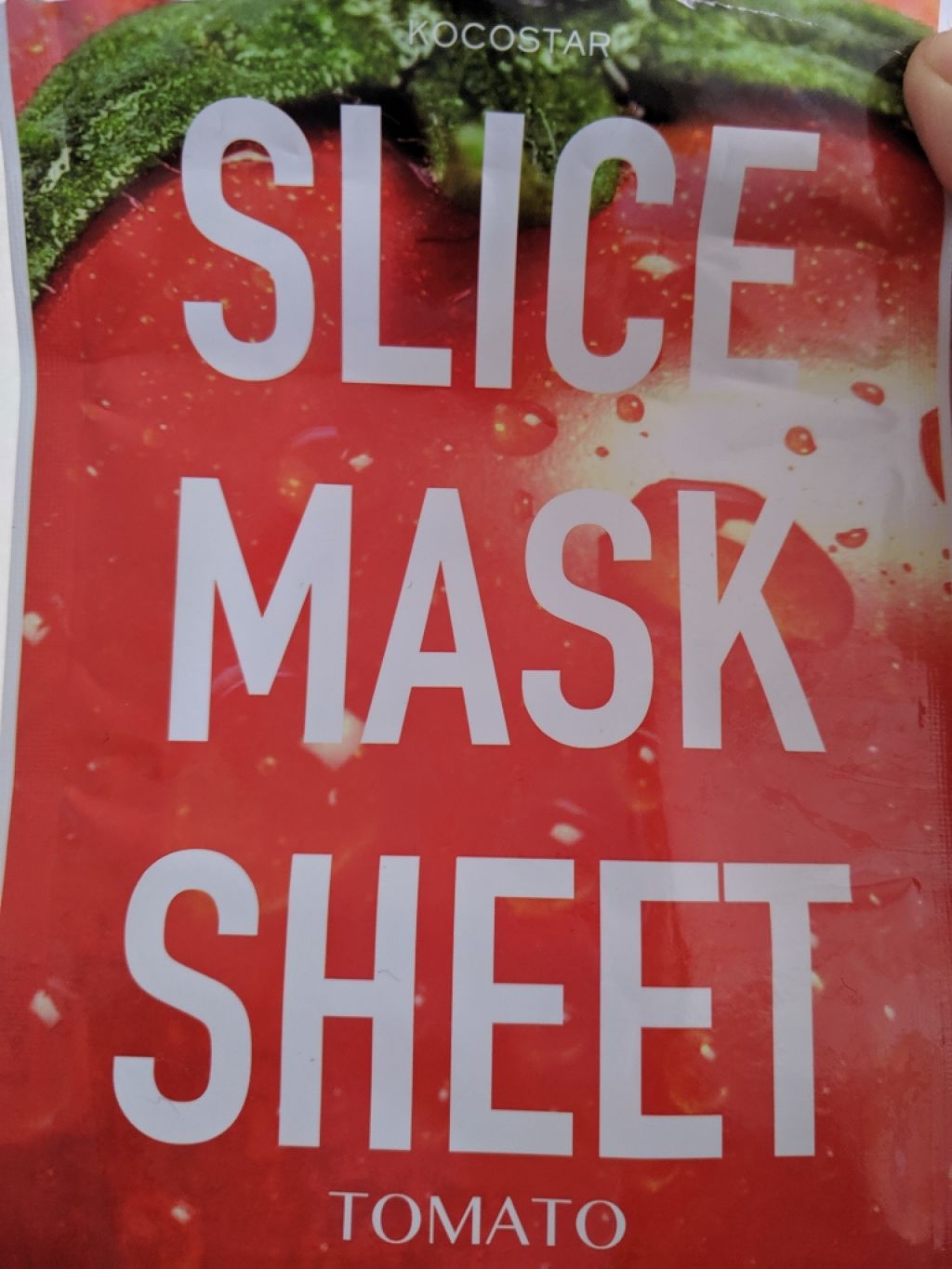 Slice mask sheet パイナップル/KOCOSTAR(ココスター)/シートマスク・パックを使ったクチコミ(1枚目)