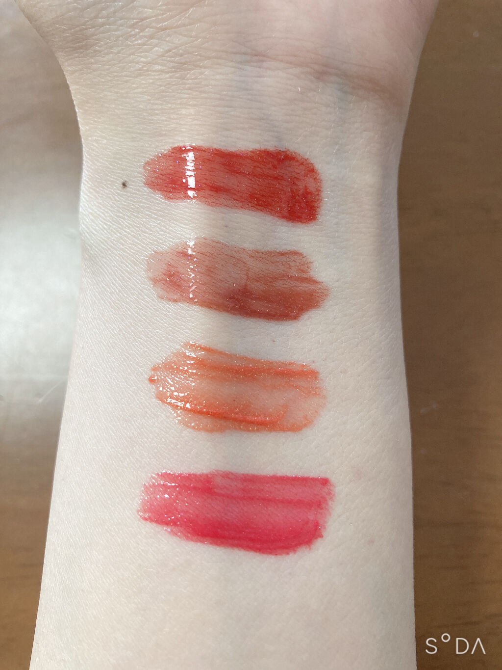 アピュー ジューシーパン スパークリングティント/A’pieu/口紅を使ったクチコミ（2枚目）