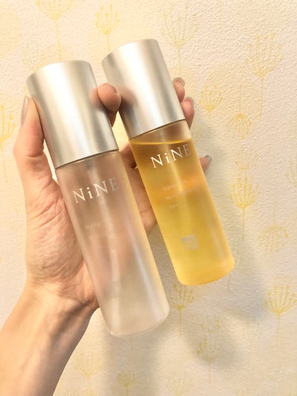 NiNE マルチスタイリングオイルライトのクチコミ「このヘアオイルも常時#リピート 
いくつか天然由来ヘアオイル使った中で
酸化しにくく品質が安.....」(2枚目)