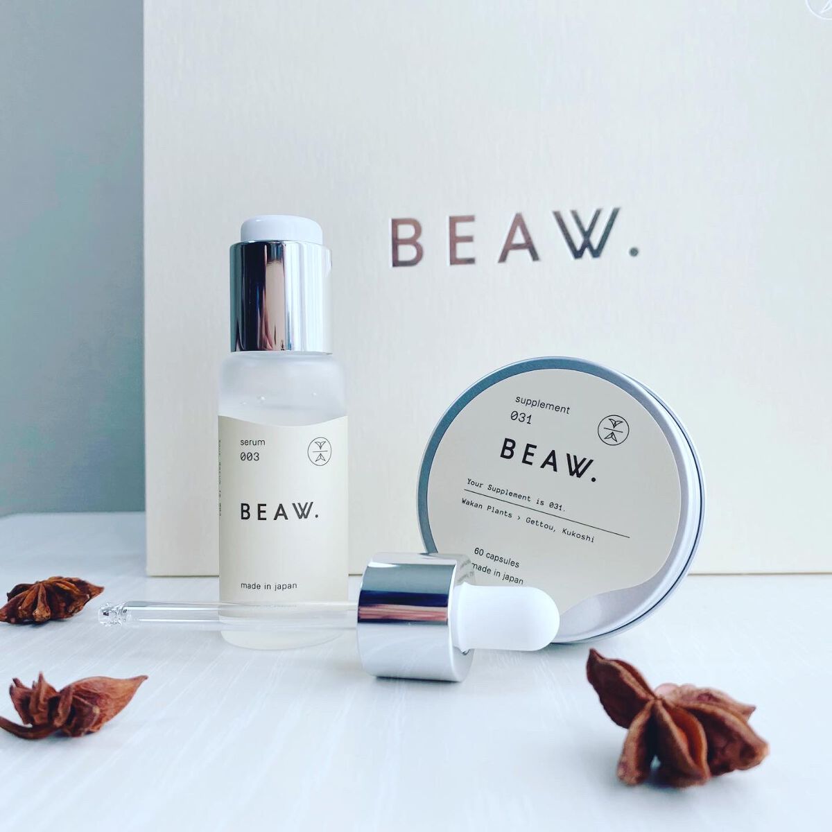 スターターBOX/BEAW./スキンケアキットを使ったクチコミ（1枚目）