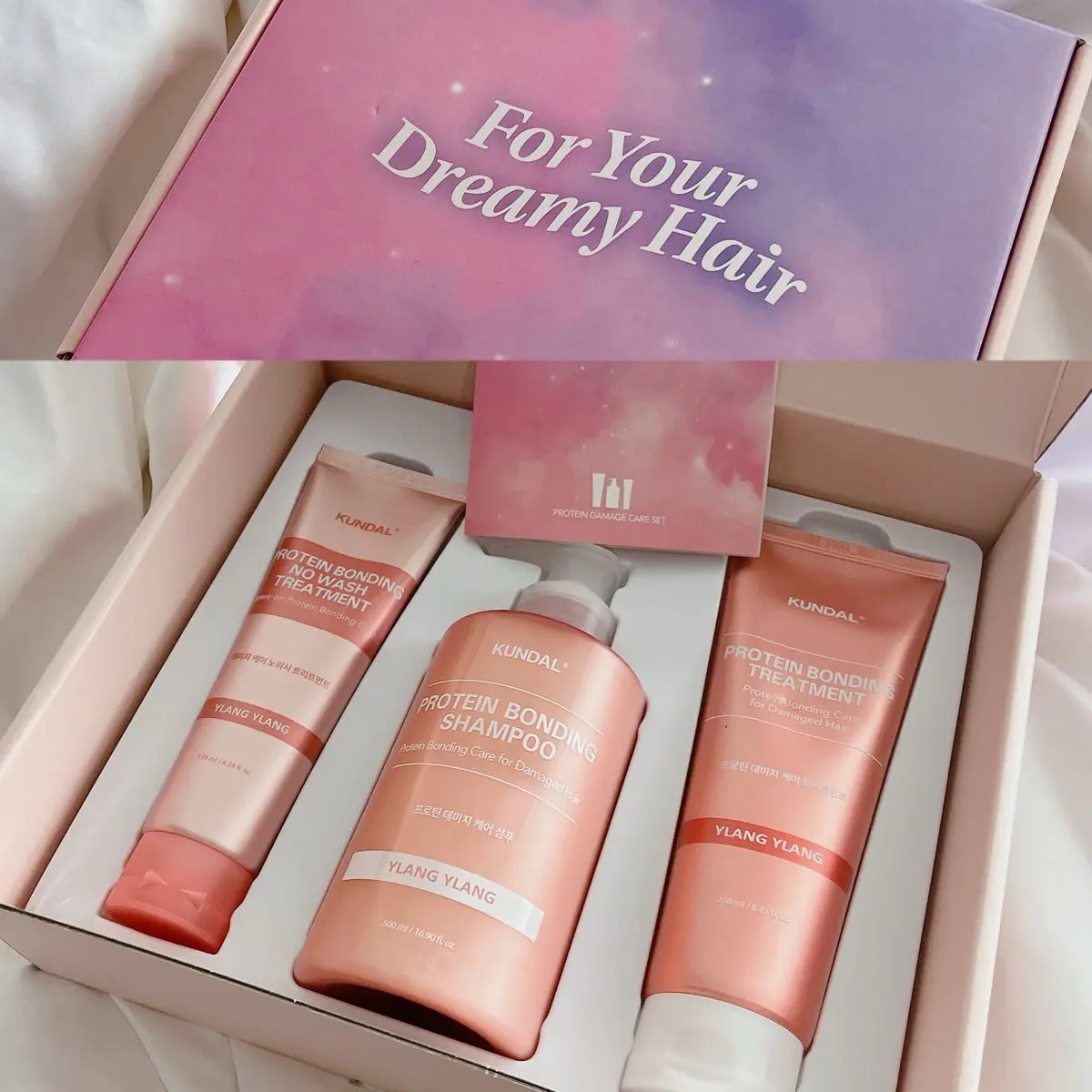 クンダル ダメージケア シャンプー/トリートメント/KUNDAL/市販シャンプーを使ったクチコミ（1枚目）