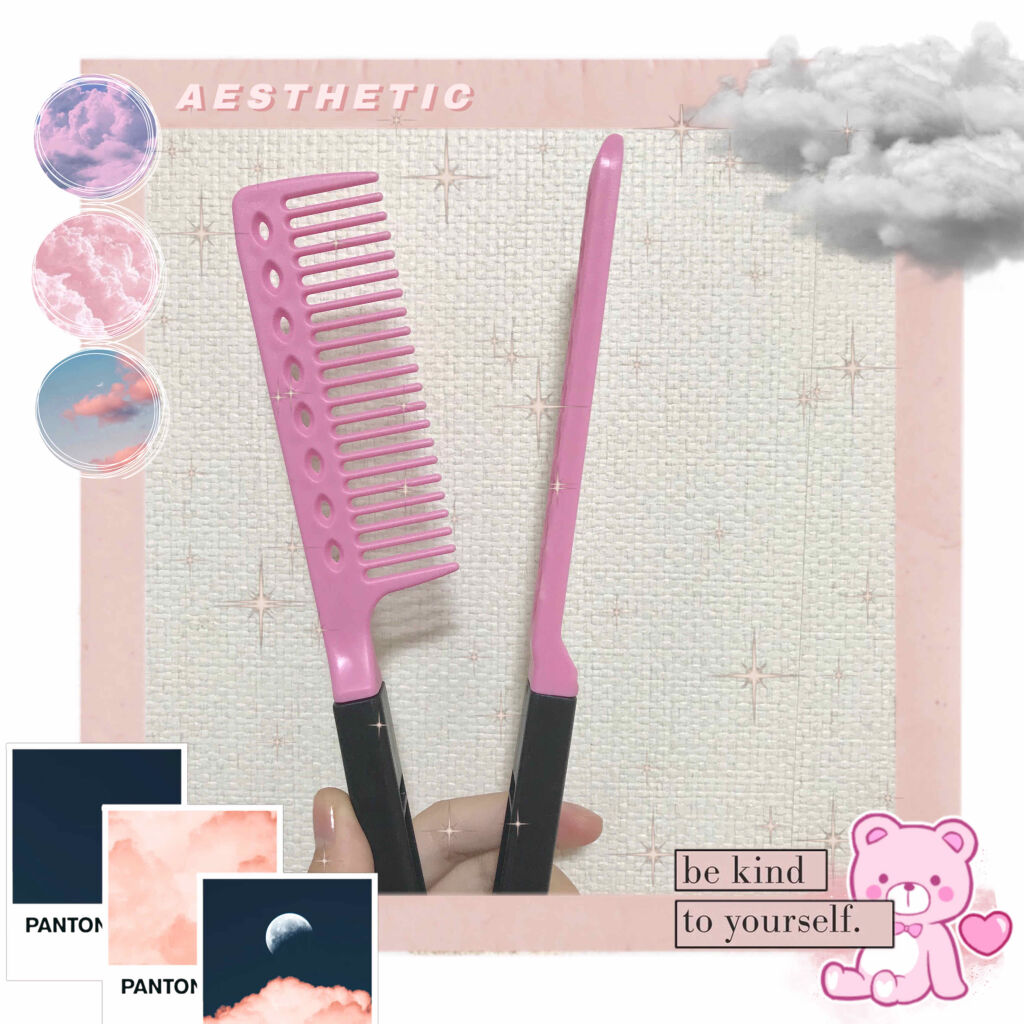 ストレートコーム/DAISO/ヘアコームを使ったクチコミ（2枚目）