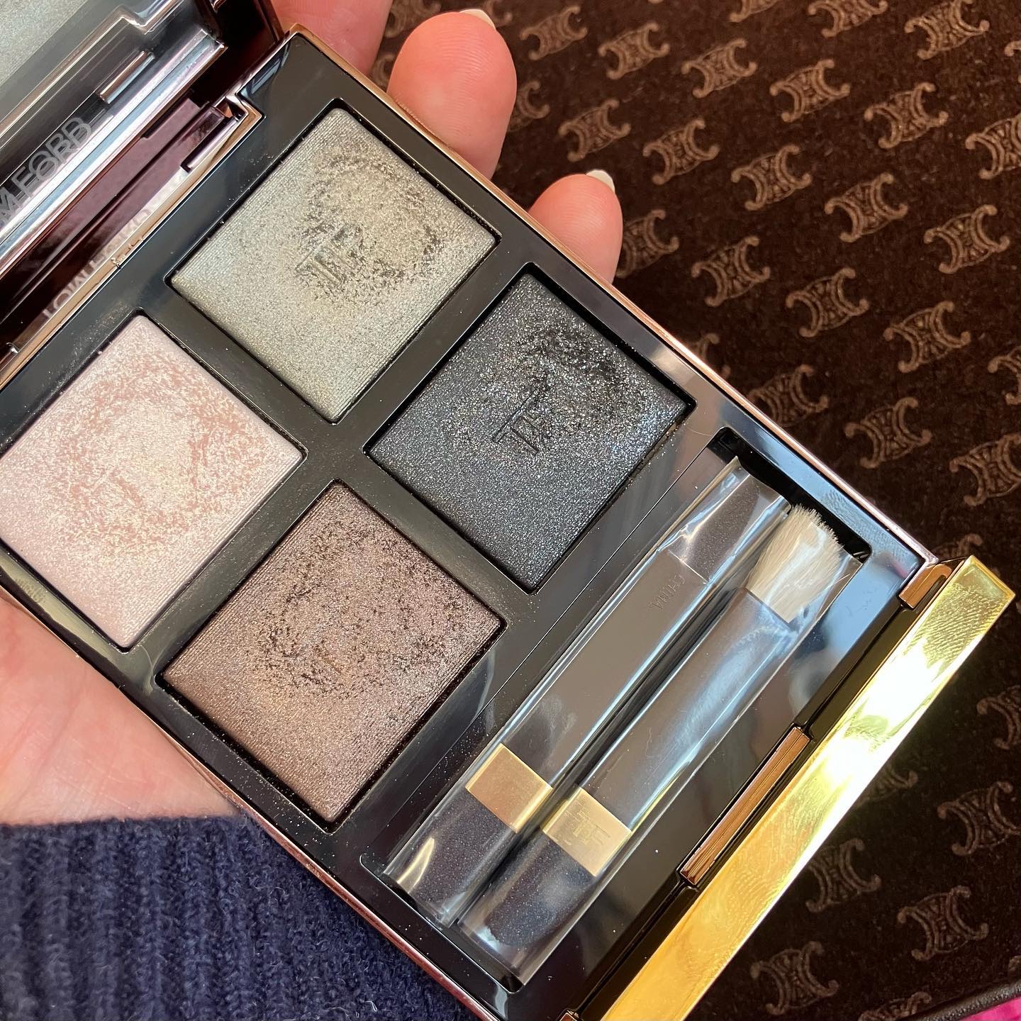 アイ カラー クォード/TOM FORD BEAUTY/アイシャドウパレットを使ったクチコミ（2枚目）