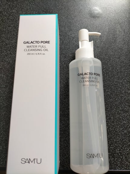 サミュ ガラクトポア ウォーターフル クレンジングオイル/SAM'U/オイルクレンジングを使ったクチコミ(1枚目)