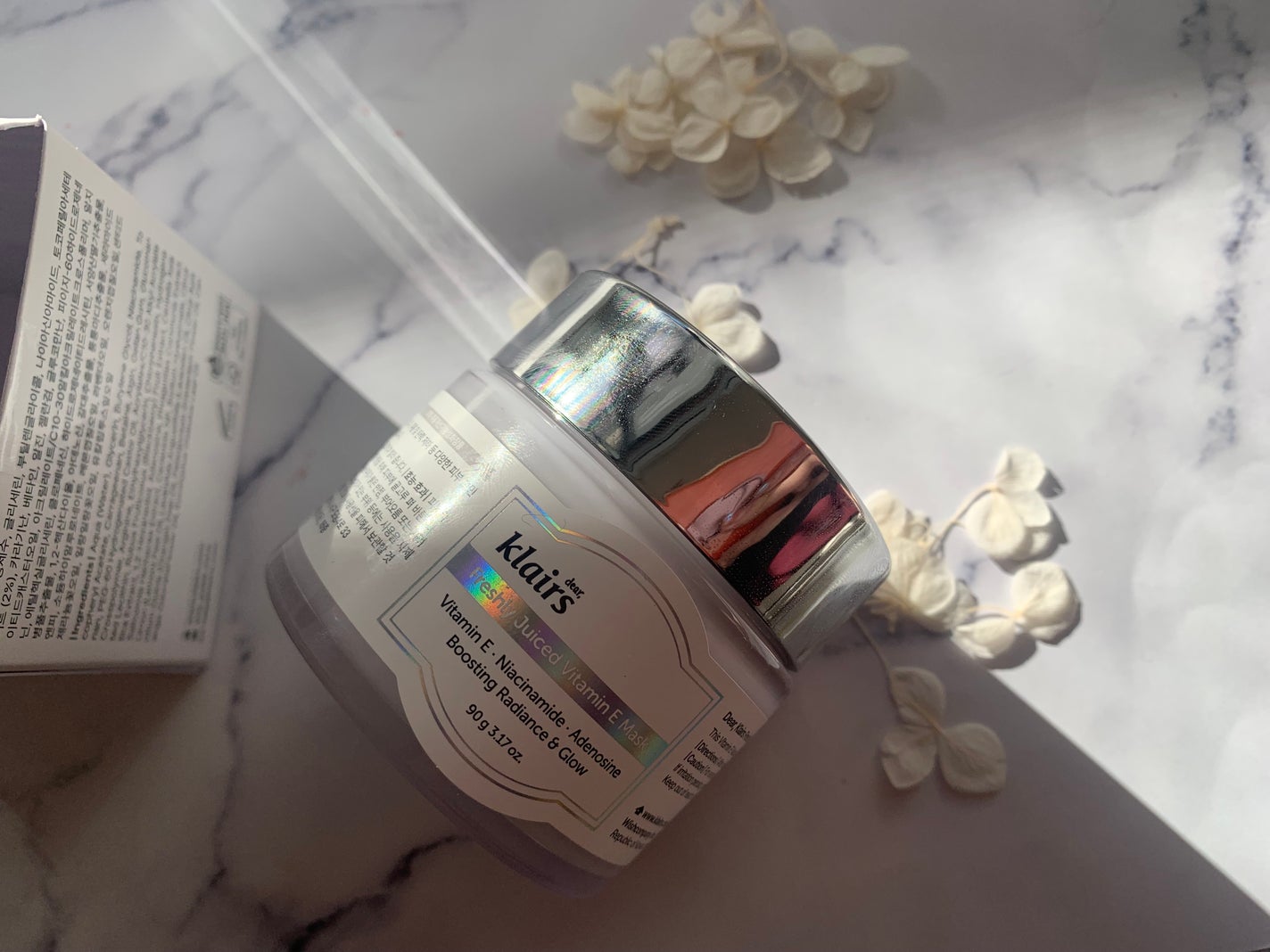 フレッシュリージュースドビタミンEマスク(90g)/Klairs/フェイスクリームを使ったクチコミ(1枚目)