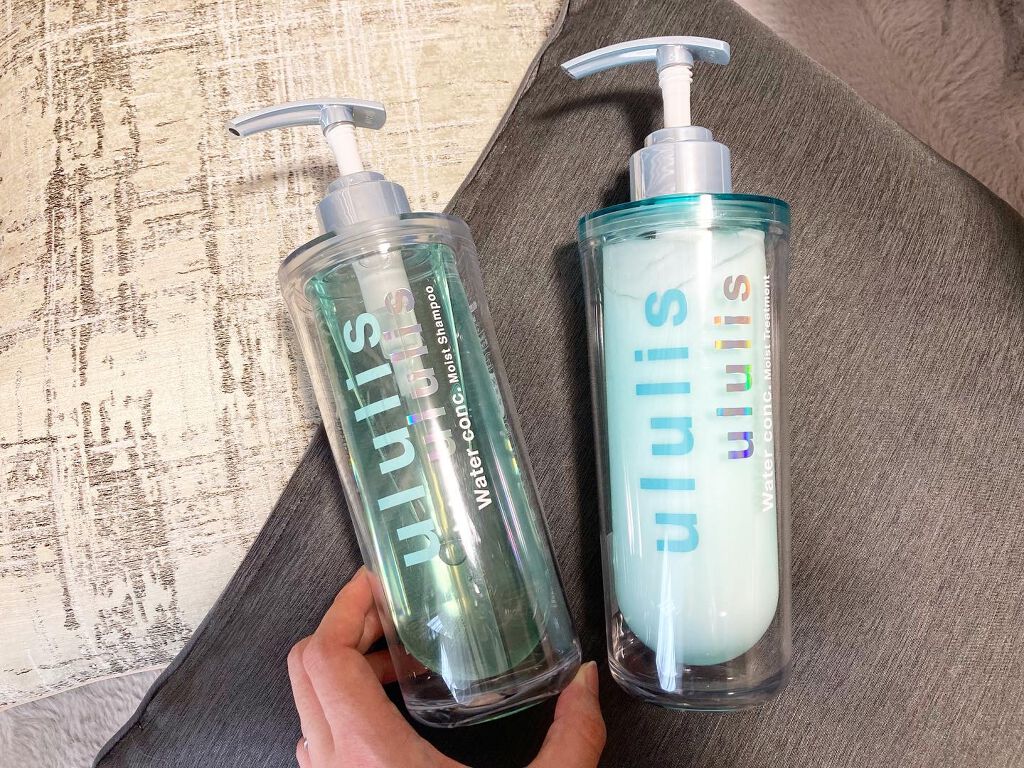 ウォーターコンク モイストシャンプー/ヘアトリートメント/ululis/市販シャンプーを使ったクチコミ(1枚目)