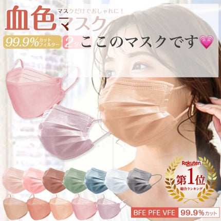 やわらかマスク 51枚入り/CICIBELLA/マスクを使ったクチコミ(4枚目)