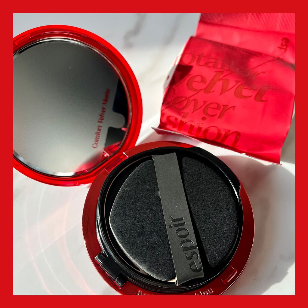 プロテーラービーベルベットカバークッション/espoir/クッションファンデーションを使ったクチコミ(2枚目)