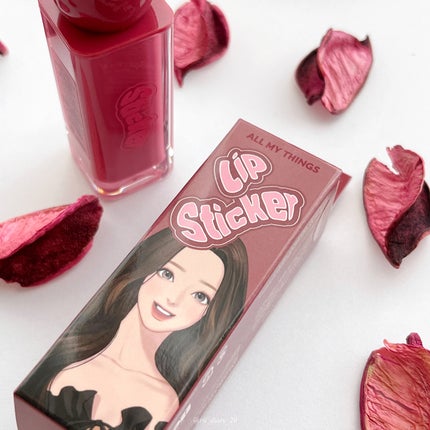 オールマイシングス リップスティッカーティント/all my things/リップティントを使ったクチコミ(6枚目)