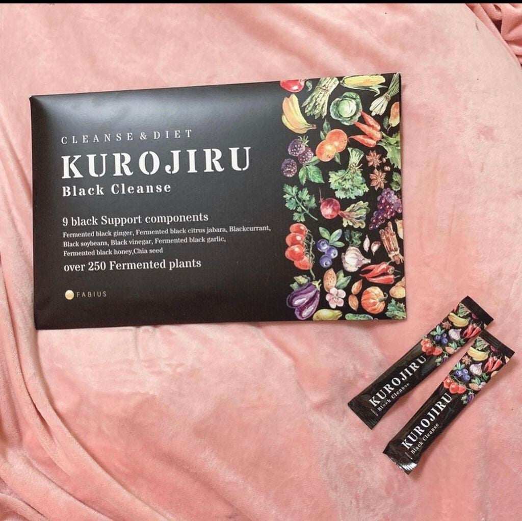 KUROJIRU Black Cleanse/FABIUS/ドリンクを使ったクチコミ(6枚目)