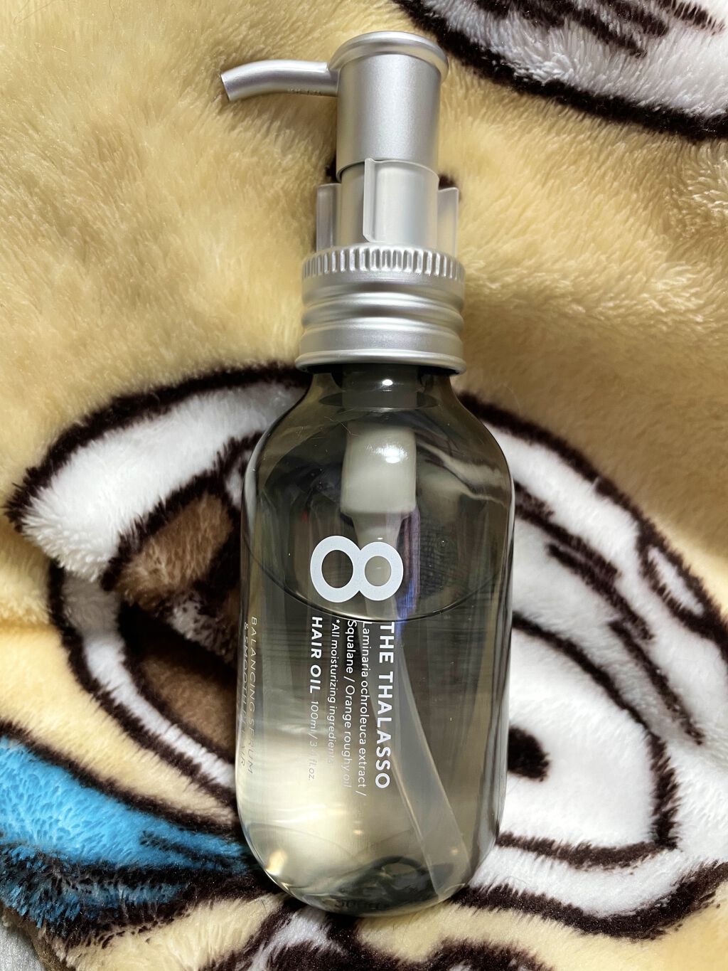 エイトザタラソ バランシングセラム＆スムースリペア 美容液オイル/エイトザタラソ/ヘアオイルを使ったクチコミ（1枚目）