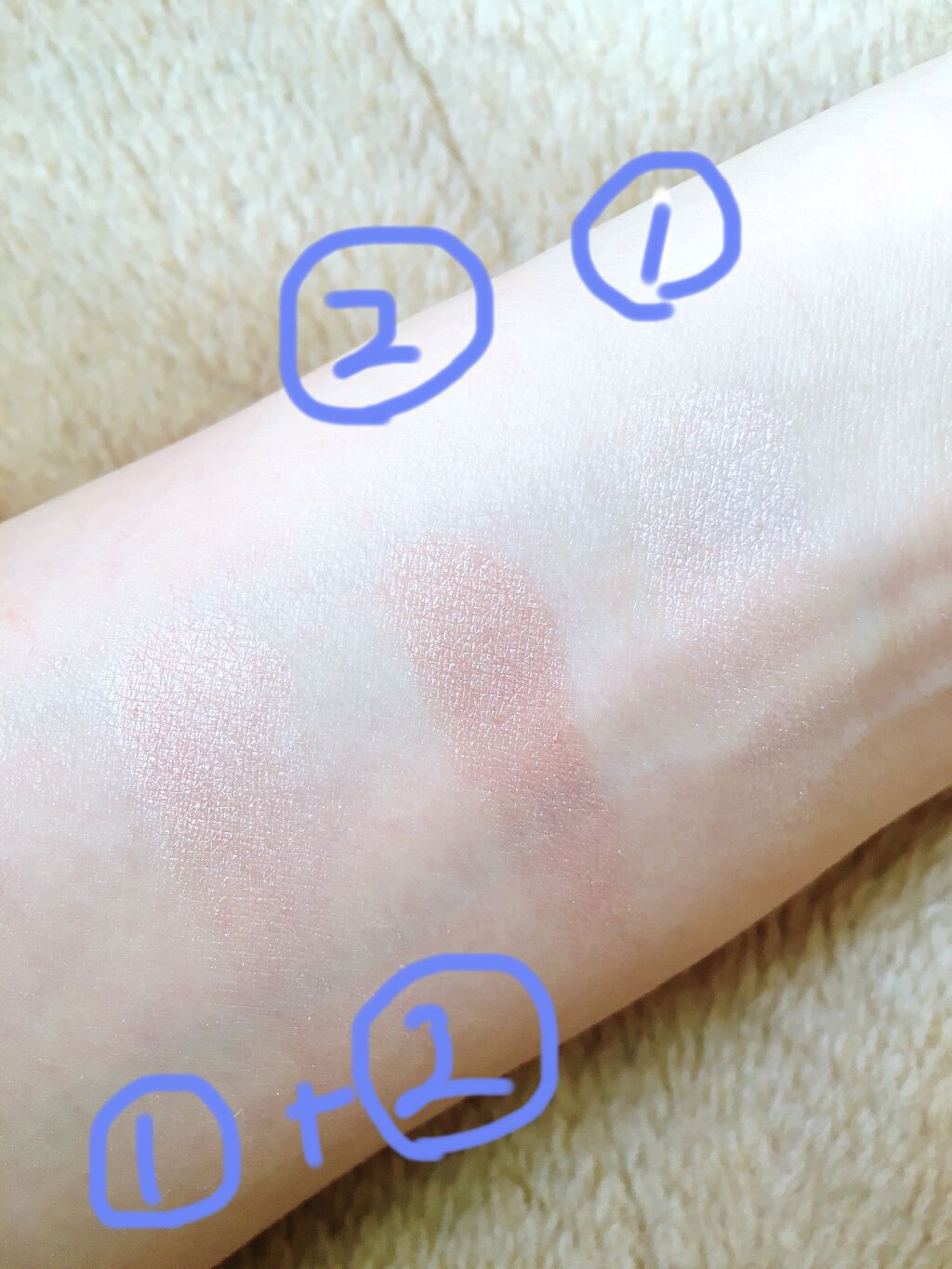 トーン ペタル アイシャドウ 10:ウォームピンク/to/one/アイシャドウパレットを使ったクチコミ（1枚目）