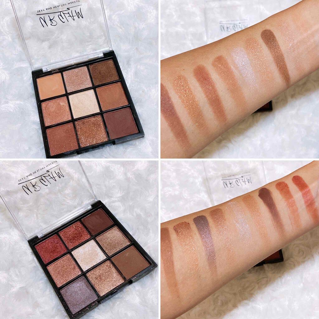 UR GLAM　BLOOMING EYE COLOR PALETTE/U R GLAM/アイシャドウパレットを使ったクチコミ（2枚目）