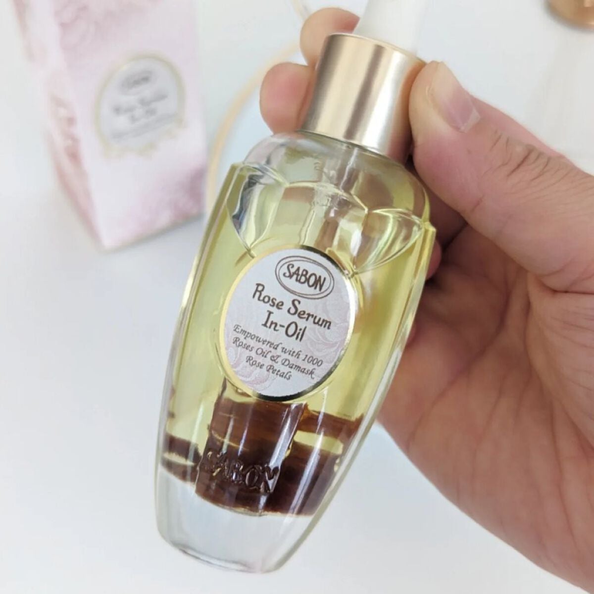 ローズセラムインオイル/SABON/フェイスオイルを使ったクチコミ(2枚目)