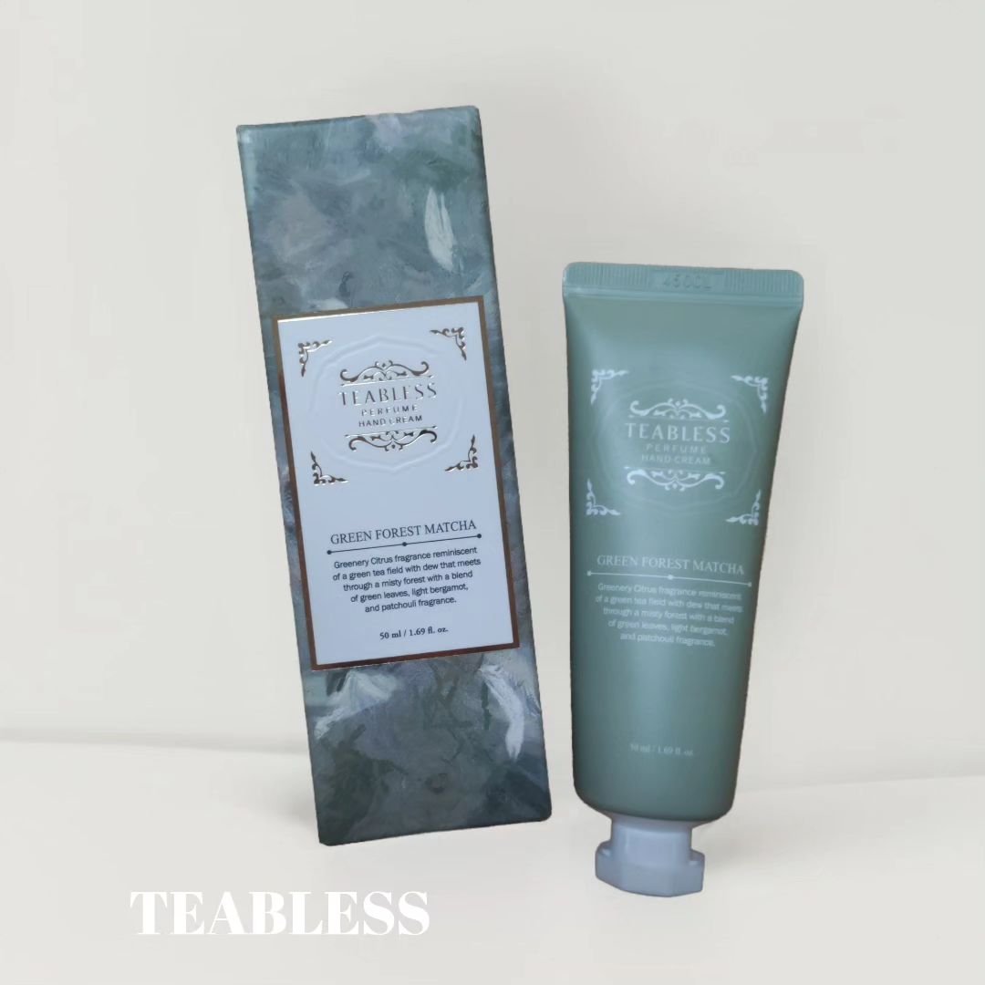 パフュームハンドクリーム グリーンフォーレスト抹茶/TEABLESS/その他を使ったクチコミ（1枚目）