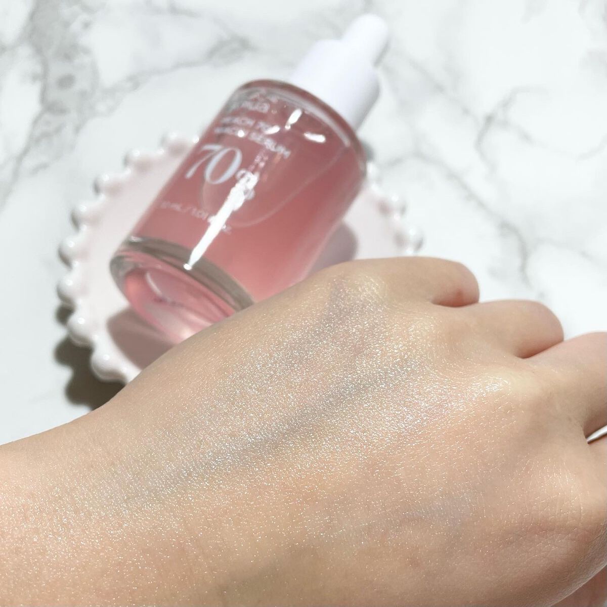 桃70%ナイアシンセラム/Anua/美容液を使ったクチコミ(5枚目)