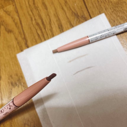 パーフェクトエアリーアイブロウ 05 グレープブラウン/キャンメイク/アイブロウペンシルを使ったクチコミ(3枚目)