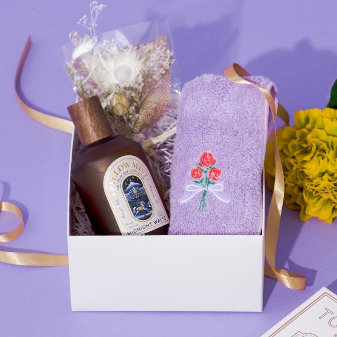 BIRTHDAY BAR ピローミストとハンカチのセット