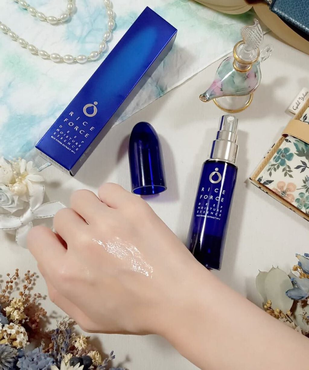 ディープモイスチュアエッセンス/ライスフォース/美容液を使ったクチコミ(4枚目)