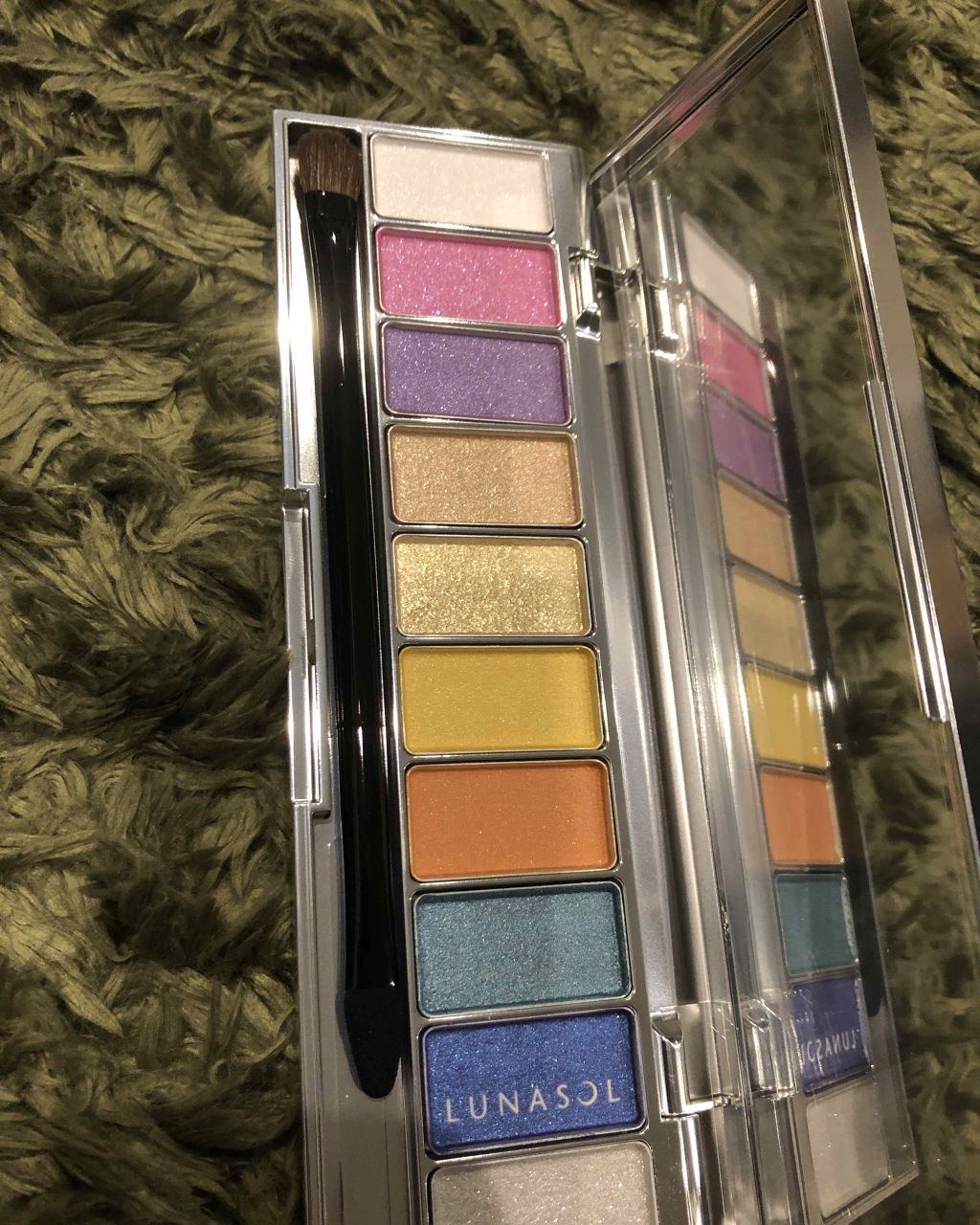 ザ ライティングカラーアイズ/LUNASOL/アイシャドウパレットを使ったクチコミ(1枚目)