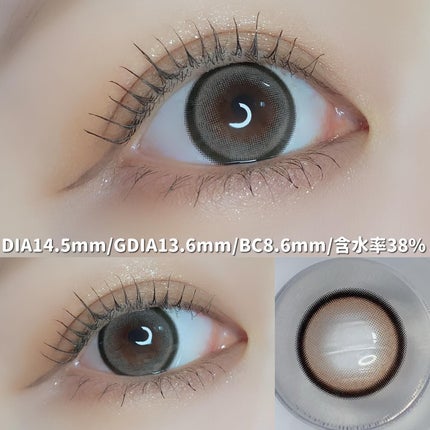 Honey kiss 1day/HoneyKiss/ワンデー(1DAY)カラコンを使ったクチコミ(3枚目)