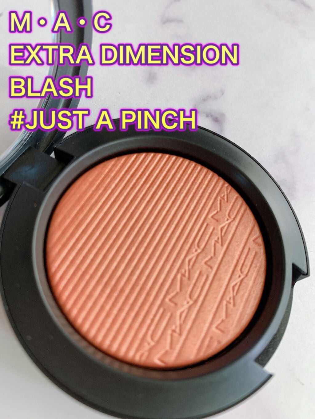 エクストラ ディメンション ブラッシュ/M・A・C/パウダーチークを使ったクチコミ(4枚目)