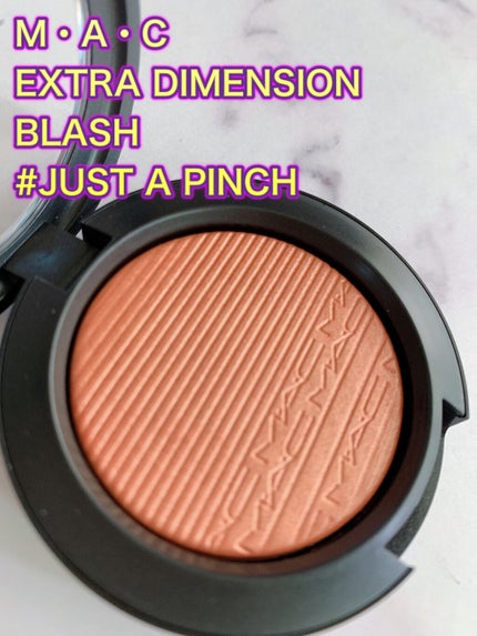 エクストラ ディメンション ブラッシュ/M・A・C/パウダーチークを使ったクチコミ(4枚目)