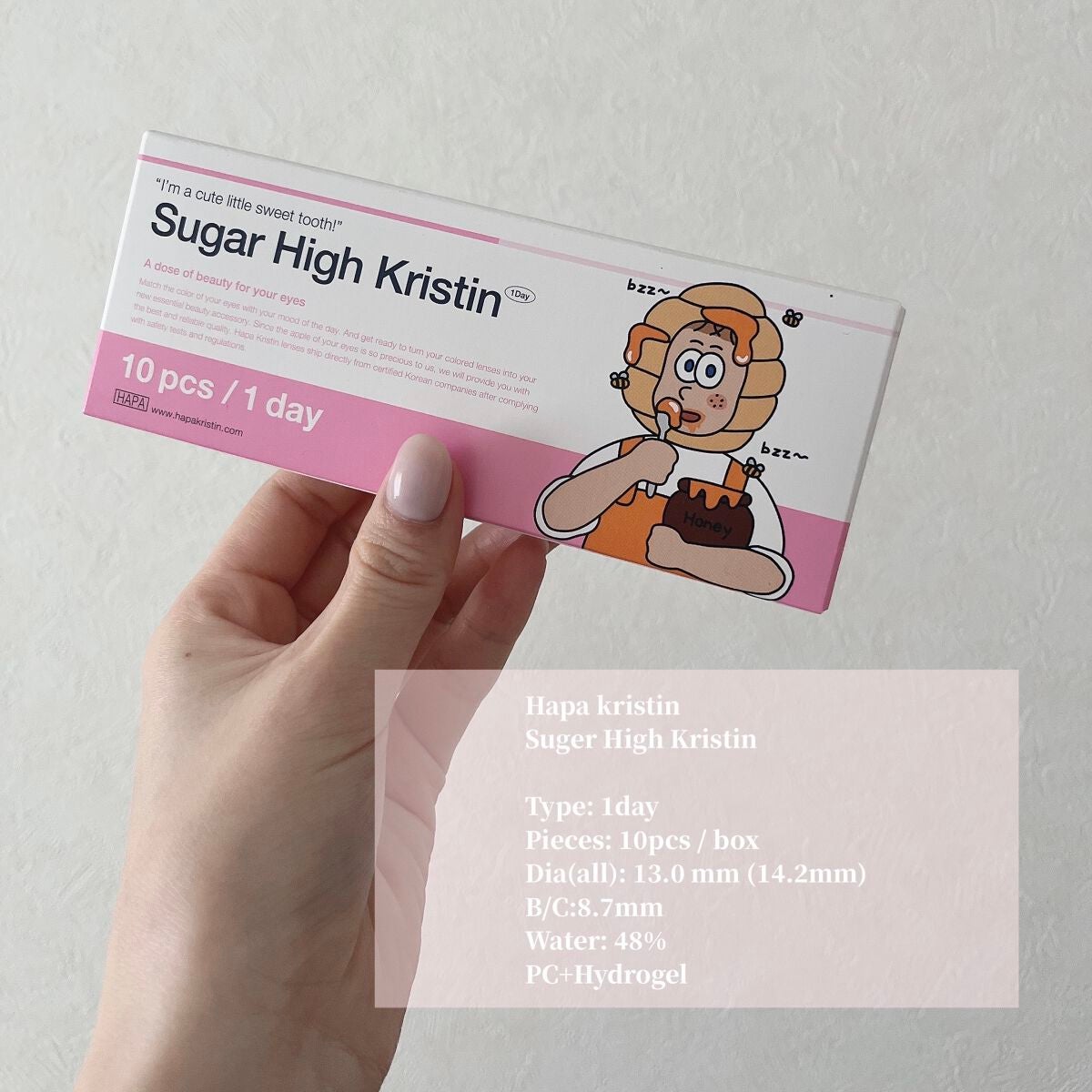 Suger High Kristin/Hapa kristin/カラーコンタクトレンズを使ったクチコミ(2枚目)