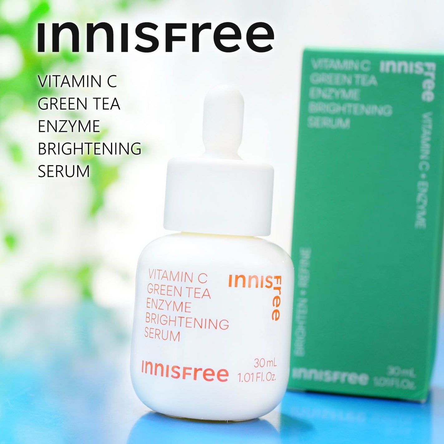 ビタC グリーンティーエンザイム ブライト セラム/innisfree/美容液を使ったクチコミ(1枚目)