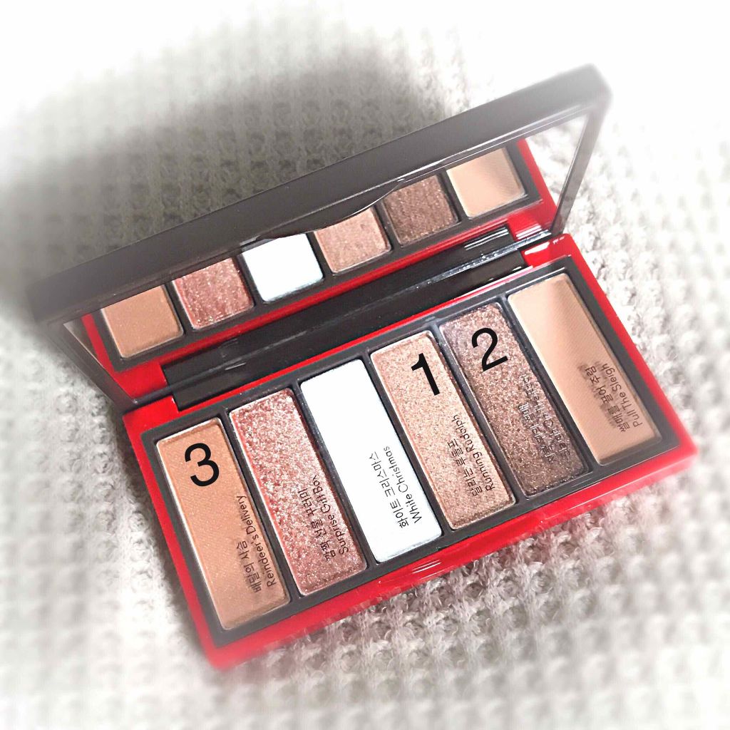 ルドルフ プレイカラー アイシャドウミニ ソリ/ETUDE/アイシャドウパレットを使ったクチコミ(1枚目)