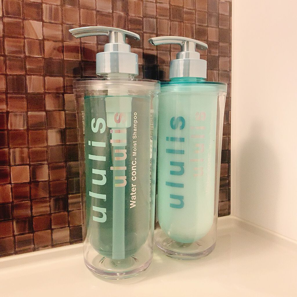 ウォーターコンク モイストシャンプー/ヘアトリートメント/ululis/市販シャンプーを使ったクチコミ（1枚目）