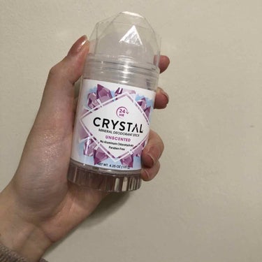 CRYSTAL MINERAL DEODORANT STICK/Crystal Body Deodorant/デオドラント・制汗剤を使ったクチコミ（1枚目）