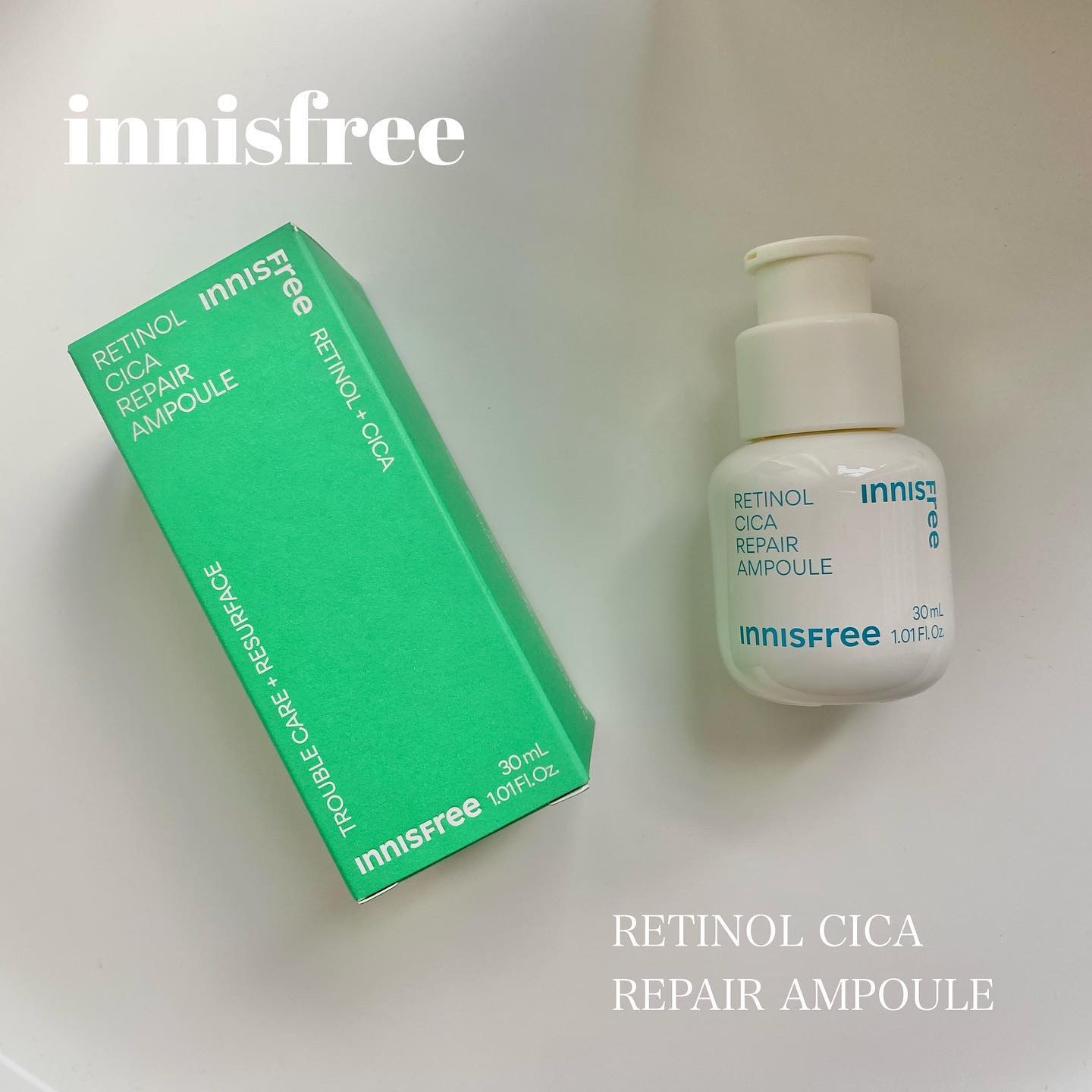 レチノール　シカ　リペア　セラム/innisfree/美容液を使ったクチコミ（1枚目）