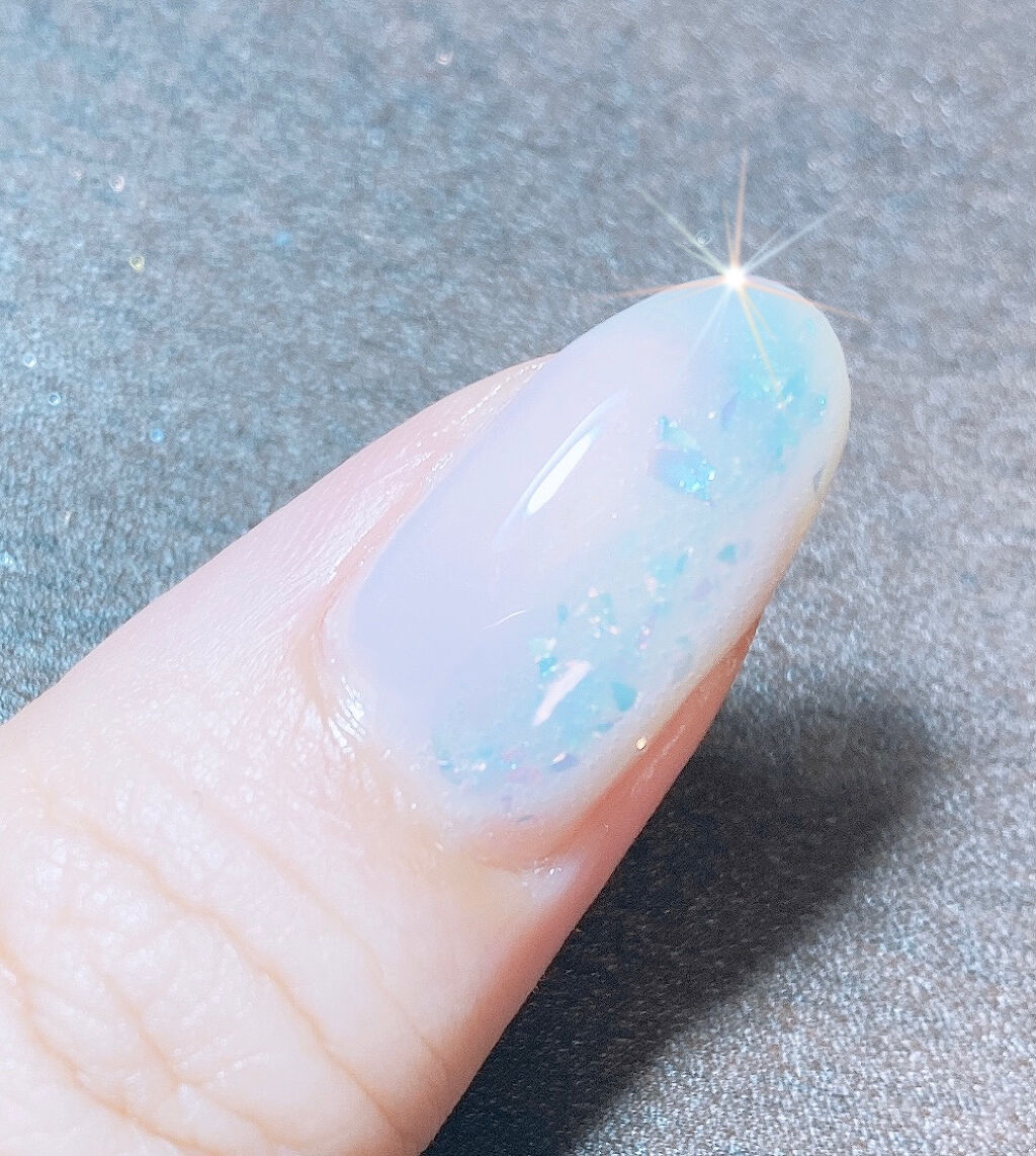 クイッククリスタルコートⅡ/ネイリスト/ネイルトップコートを使ったクチコミ（2枚目）
