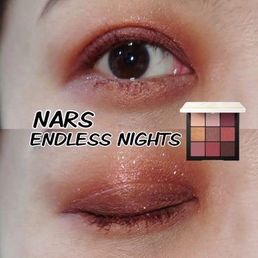 NARS エンドレスナイツ アイシャドーパレットのクチコミ「#メイク⁡
⁡@narscosmeticsjapan ⁡
⁡ #endlessnights ⁡.....」（1枚目）