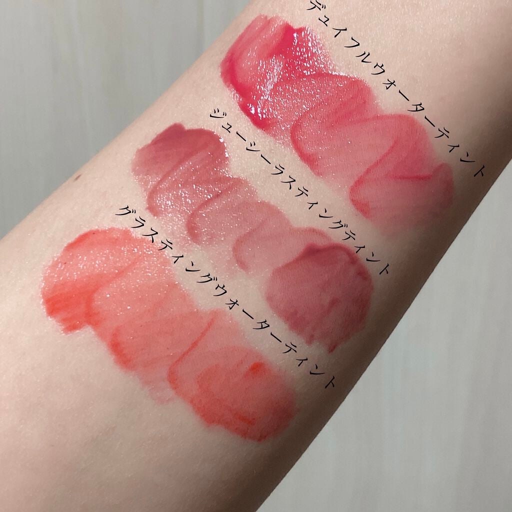 ジューシーラスティングティント/rom&nd/リップティントを使ったクチコミ(3枚目)