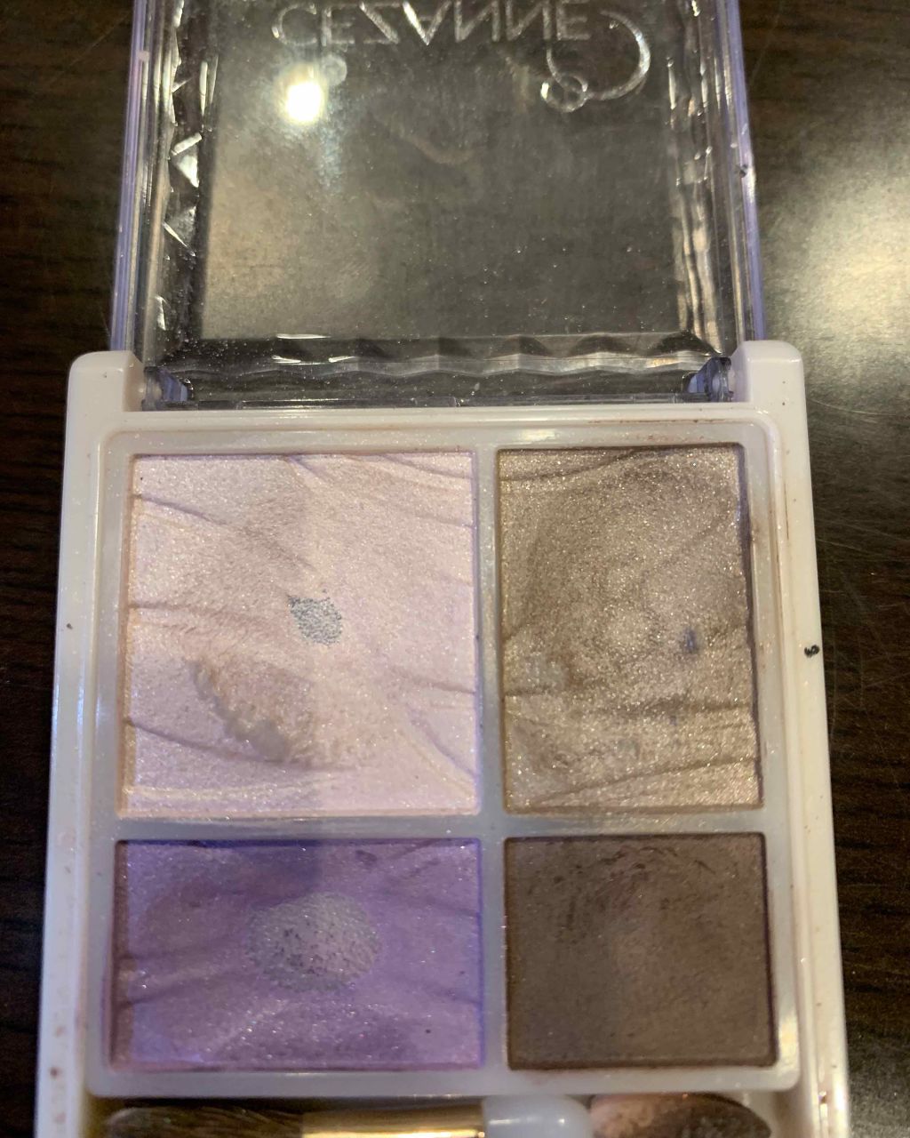 エアリータッチシャドウ/CEZANNE/アイシャドウパレットを使ったクチコミ(1枚目)