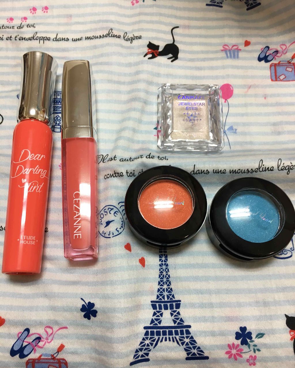 ジュエルスターアイズ/キャンメイク/ジェル・クリームアイシャドウを使ったクチコミ（1枚目）