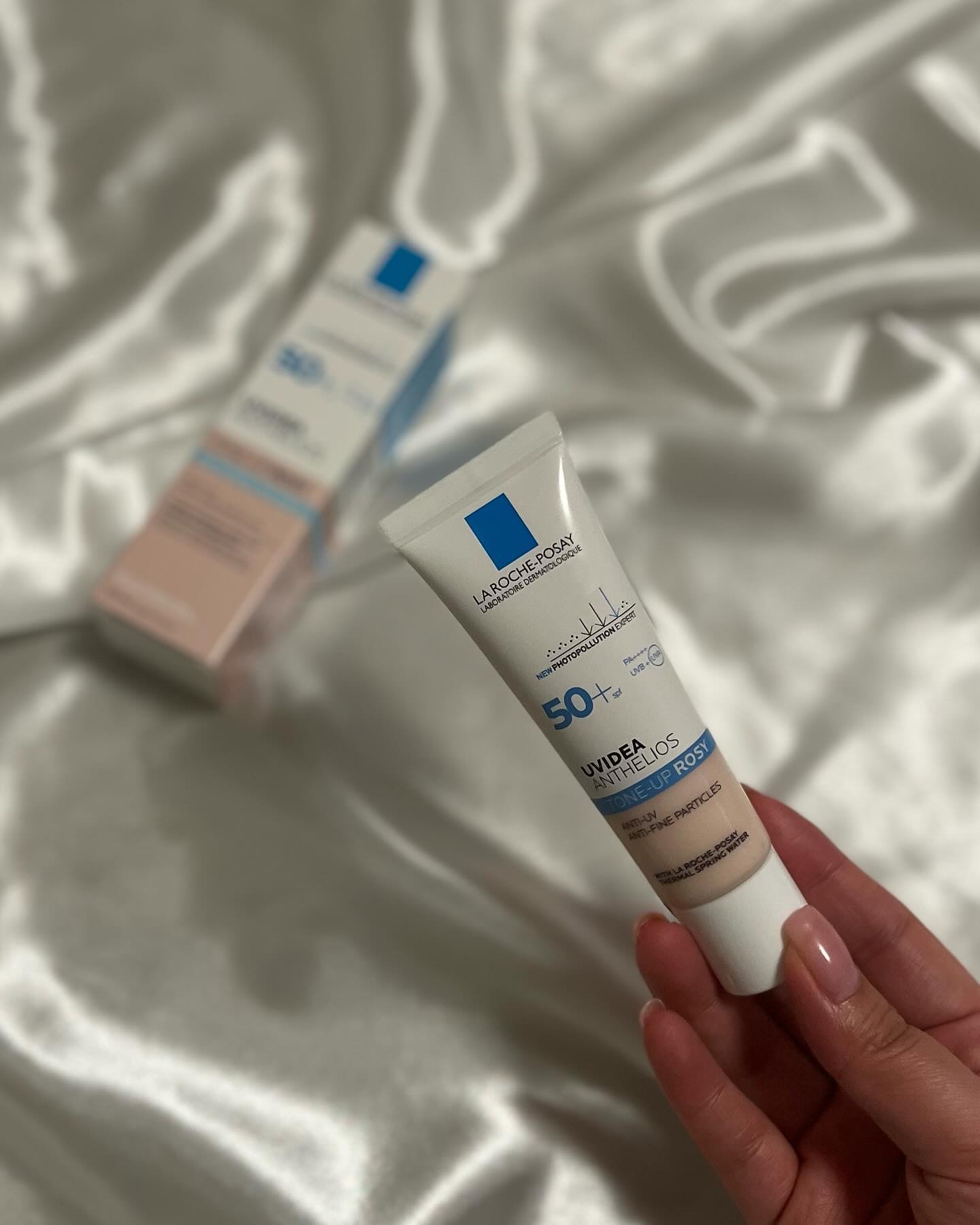 UVイデア XL プロテクショントーンアップ ローズ/ラ ロッシュ ポゼ/日焼け止めクリームを使ったクチコミ（1枚目）