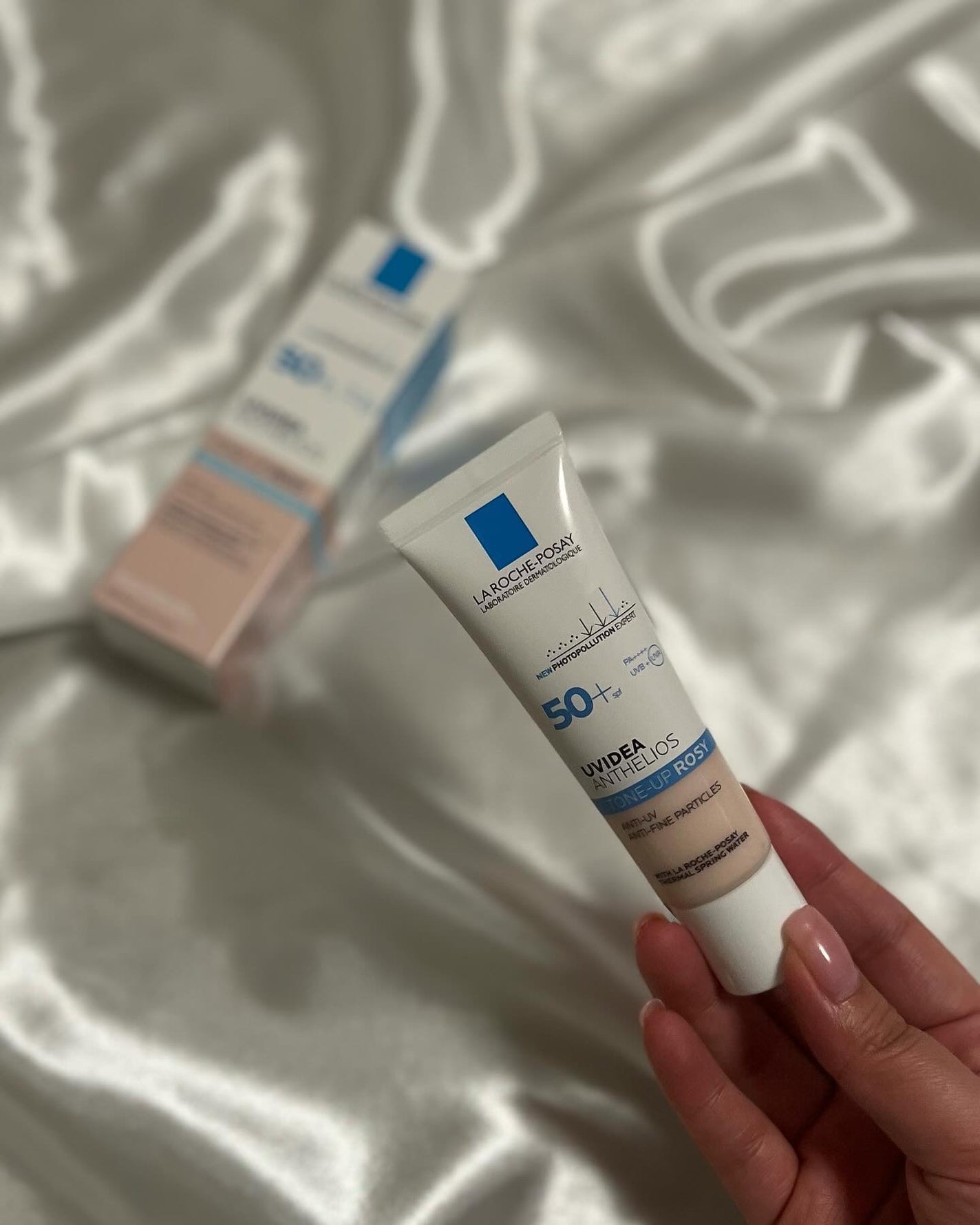 UVイデア XL プロテクショントーンアップ ローズ/ラ ロッシュ ポゼ/日焼け止めクリームを使ったクチコミ(1枚目)