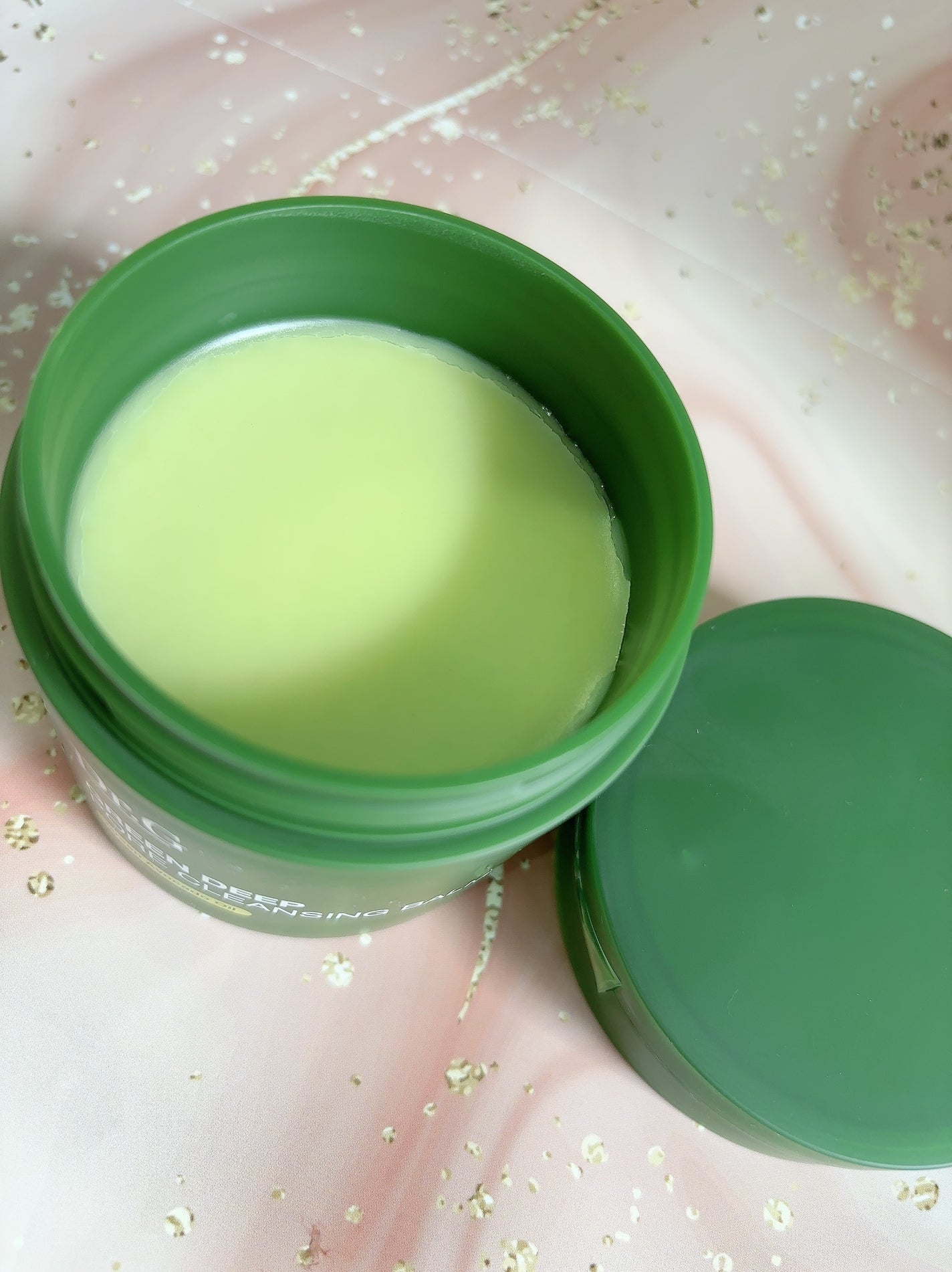 グリーンディープポアクレンジングバーム/Dr.G/クレンジングバームを使ったクチコミ(3枚目)