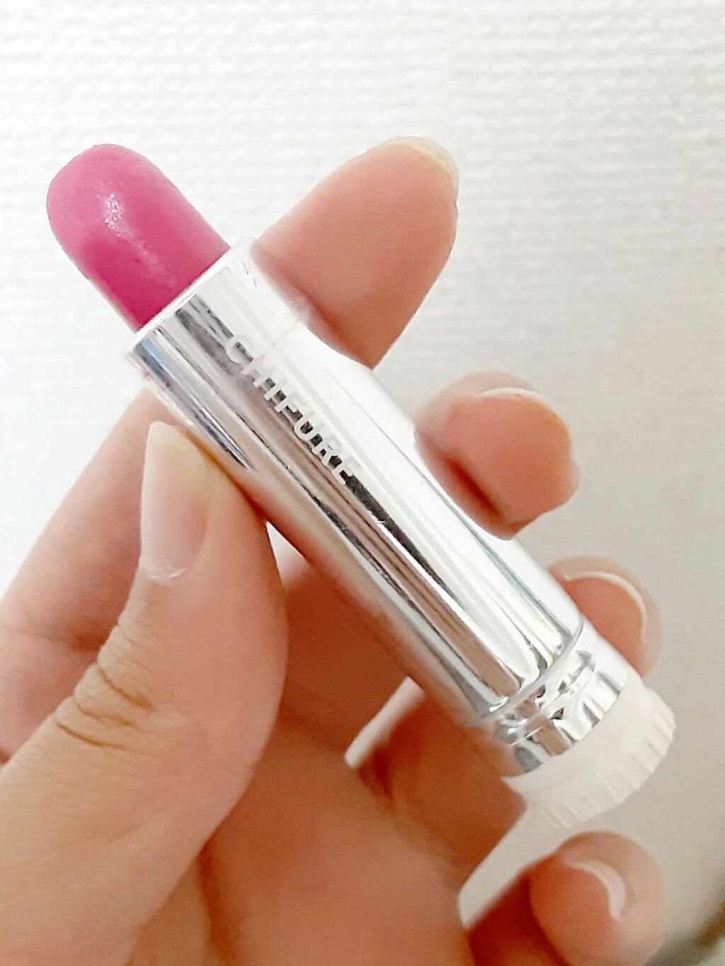 口紅(詰替用)/ちふれ/口紅を使ったクチコミ(4枚目)