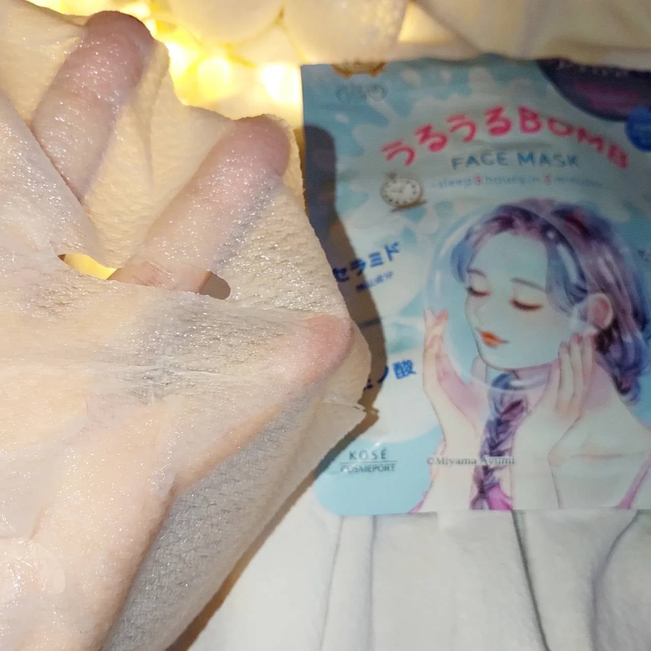 うるうるBOMBマスク/クリアターン/シートマスク・パックを使ったクチコミ(2枚目)