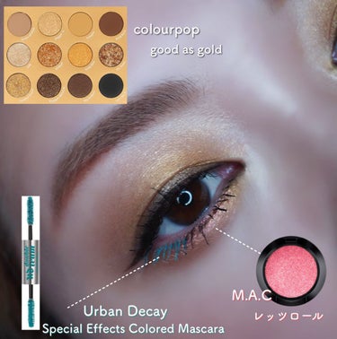 グッド アズ ゴールド/ColourPop/アイシャドウパレットを使ったクチコミ（1枚目）