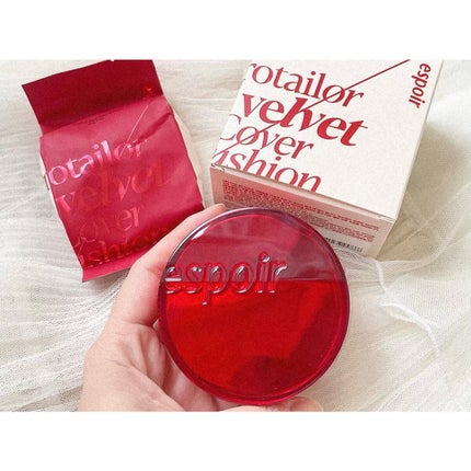 プロテーラービーベルベットカバークッション/espoir/クッションファンデーションを使ったクチコミ(1枚目)